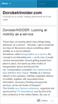 Mobile Screenshot of dorobekinsider.com